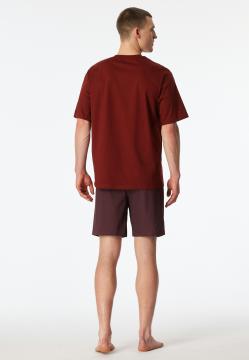 Afbeelding voor product Pyjama van het merk Schiesser in het Rood