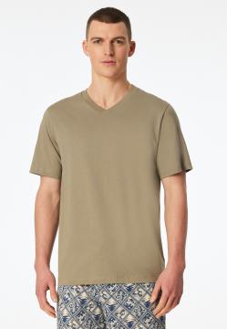 Afbeelding voor product T-shirt van het merk Schiesser in het Groen