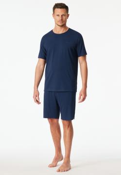 Afbeelding voor product Pyjama van het merk Schiesser in het Blauw
