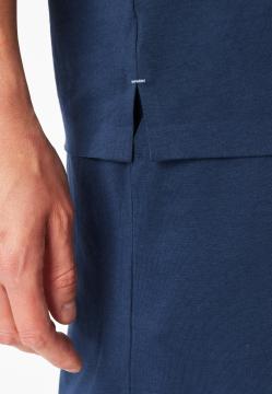 Afbeelding voor product Pyjama van het merk Schiesser in het Blauw