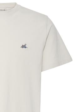 Afbeelding voor product T-shirt van het merk !solid in het Ecru