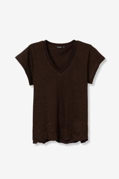 Afbeelding voor product T-shirt van het merk Tiffosi in het Bruin