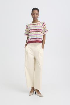 Afbeelding voor product Broek van het merk Ichi in het Wit