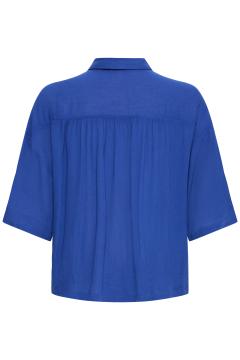 Afbeelding voor product Bloes van het merk Ichi in het Blauw