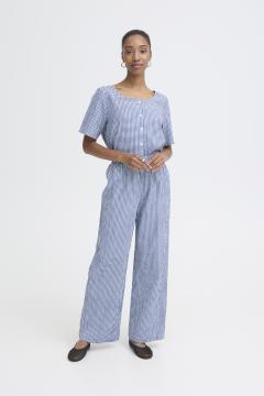 Afbeelding voor product Broek van het merk Ichi in het Blauw