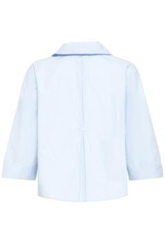 Afbeelding voor product Bloes van het merk Ichi in het Blauw