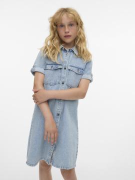 Afbeelding voor product Kleed van het merk Vero Moda Girl in het Jeans