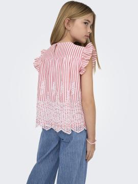 Afbeelding voor product Bloes van het merk Kids Only in het Rood
