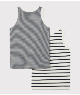 Afbeelding voor product T-shirt van het merk Petit Bateau in het Marine