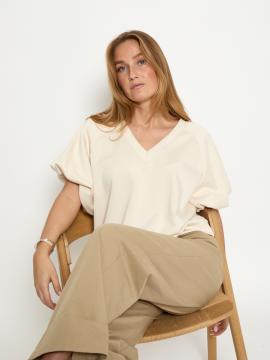 Afbeelding voor product T-shirt van het merk Peppercorn in het Ecru