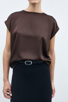 Afbeelding voor product T-shirt van het merk Vila in het Bruin