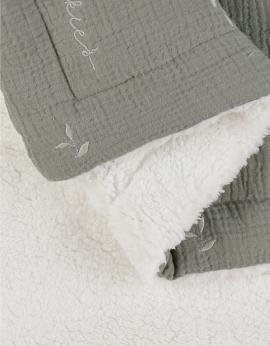 Afbeelding voor product Deken van het merk Noukies in het Kaki