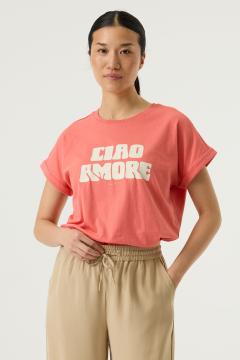 Afbeelding voor product T-shirt van het merk Garcia in het Oranje