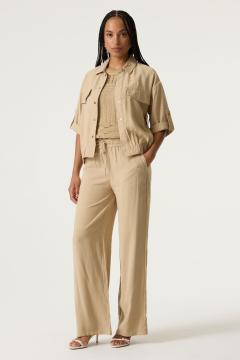 Afbeelding voor product Bloes van het merk Garcia in het Beige