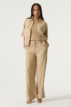 Afbeelding voor product Broek van het merk Garcia in het Beige