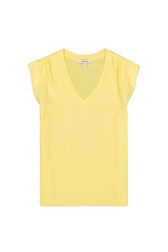 Afbeelding voor product T-shirt van het merk Garcia in het Geel