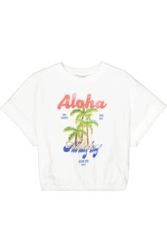Afbeelding voor product T-shirt van het merk Garcia in het Ecru