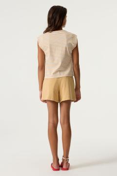 Afbeelding voor product T-shirt van het merk Garcia in het Geel