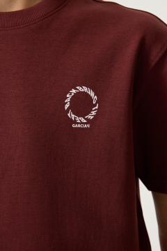 Afbeelding voor product T-shirt van het merk Garcia in het Rood