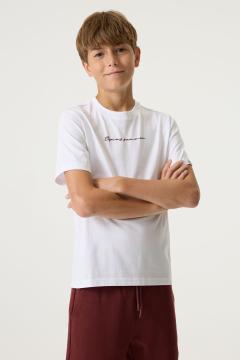 Afbeelding voor product T-shirt van het merk Garcia in het Wit