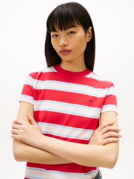 Afbeelding voor product T-shirt van het merk Tommy Jeans in het Rood