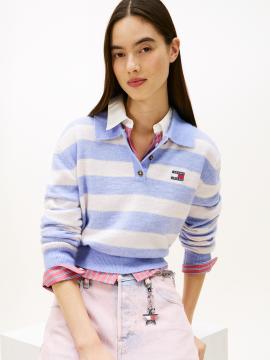 Afbeelding voor product Pull van het merk Tommy Jeans in het Blauw