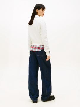 Afbeelding voor product Pull van het merk Tommy Jeans in het Wit