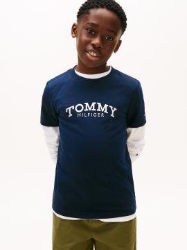 Afbeelding voor product T-shirt van het merk Tommy Jeans in het Marine