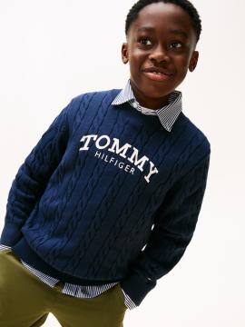 Afbeelding voor product Pull van het merk Tommy Jeans in het Marine