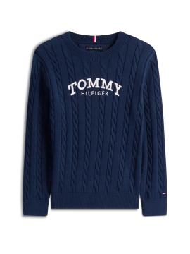 Afbeelding voor product Pull van het merk Tommy Jeans in het Marine