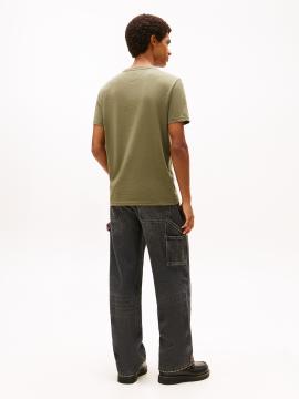 Afbeelding voor product T-shirt van het merk Tommy Jeans in het Kaki