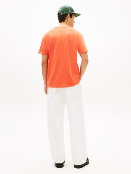 Afbeelding voor product T-shirt van het merk Tommy Jeans in het Oranje