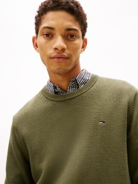 Afbeelding voor product Pull van het merk Tommy Jeans in het Kaki