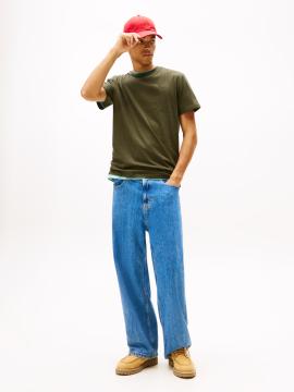 Afbeelding voor product T-shirt van het merk Tommy Jeans in het Kaki