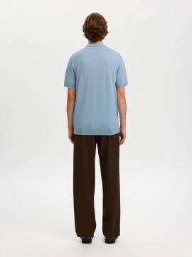 Afbeelding voor product Polo van het merk Selected in het Blauw