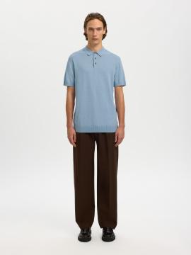 Afbeelding voor product Polo van het merk Selected in het Blauw