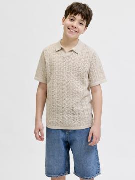 Afbeelding voor product Polo van het merk Jack & Jones Junior in het Grijs