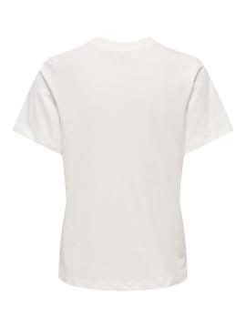 Afbeelding voor product T-shirt van het merk Jdy in het Ecru