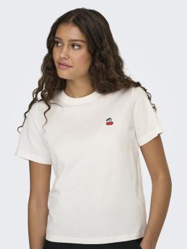 Afbeelding voor product T-shirt van het merk Jdy in het Ecru