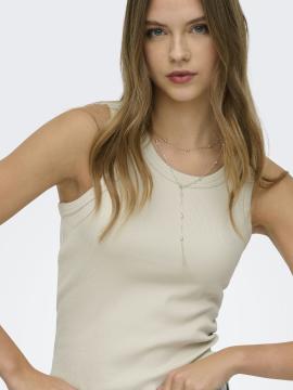 Afbeelding voor product Top van het merk Only in het Beige