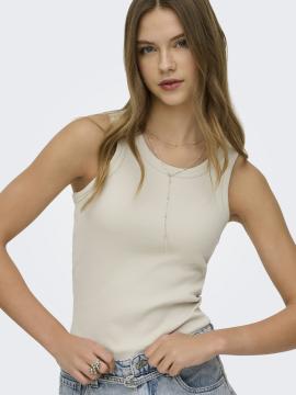 Afbeelding voor product Top van het merk Only in het Beige
