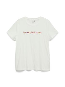 Afbeelding voor product T-shirt van het merk Vero Moda in het Wit