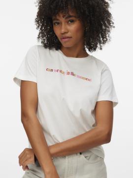 Afbeelding voor product T-shirt van het merk Vero Moda in het Wit