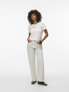 Afbeelding voor product T-shirt van het merk Vero Moda in het Wit