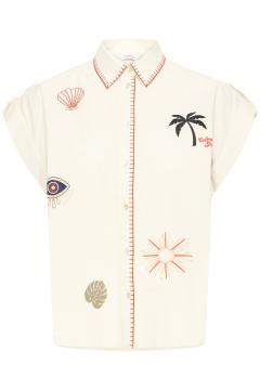 Afbeelding voor product Bloes van het merk B.young in het Ecru