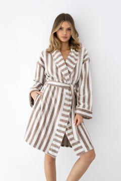 Afbeelding voor product Badjas van het merk Sensis in het Beige