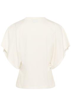 Afbeelding voor product T-shirt van het merk Kaffe in het Ecru