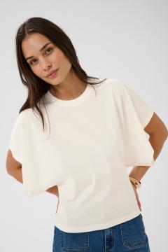 Afbeelding voor product T-shirt van het merk Kaffe in het Ecru