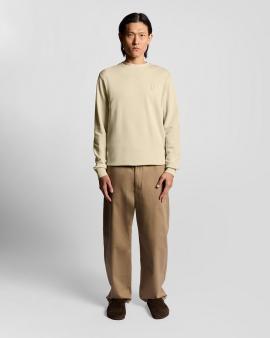 Afbeelding voor product Sweater van het merk Lyle & Scott in het Beige