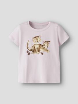Afbeelding voor product T-shirt van het merk Name It in het Roze